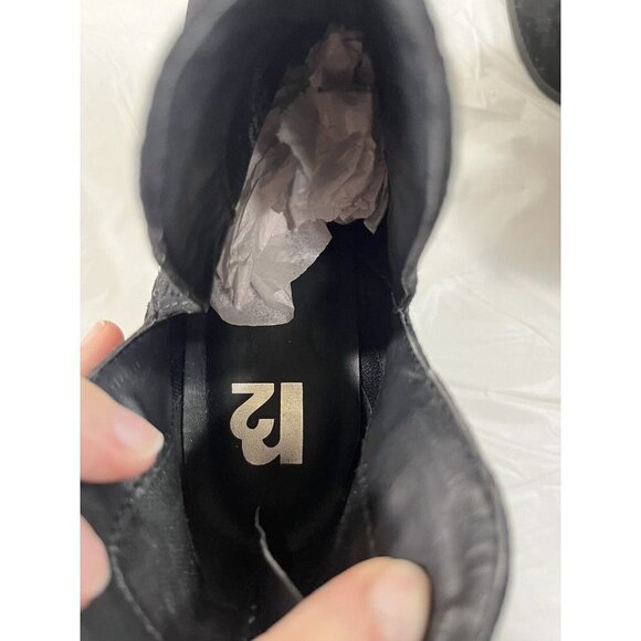 Report  Studded Sandy Heeled Ankle Booties Size 8 - Picture 5 of 12